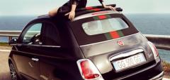 Nowy kabriolet -  Fiat 500C by Gucci